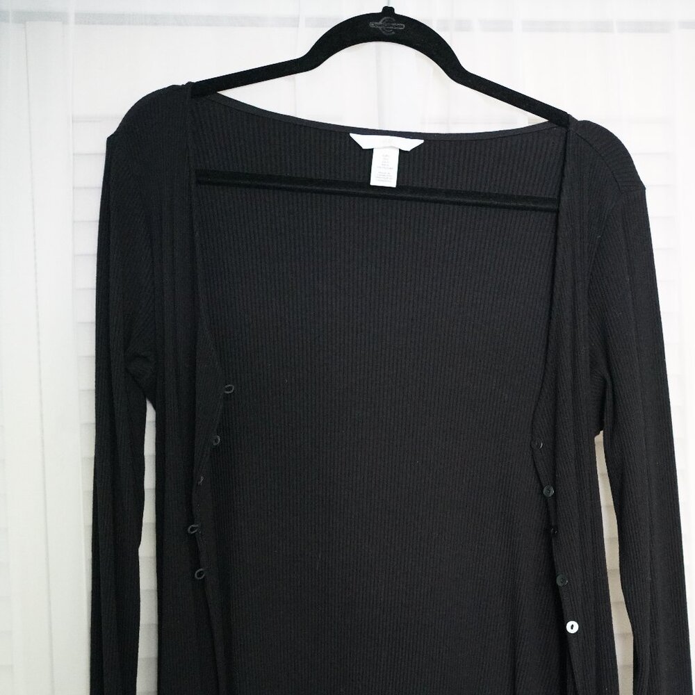 H&M Womens Partial Button Up Sweater